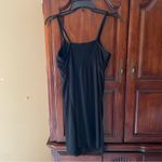 American Rag Juniors Black Knit Babydoll Mini Dress Medium NWT Photo 3