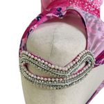 Stunning boutique mini dress with sheer maxi overlay Pink Photo 8