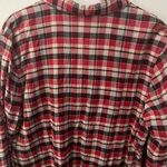 Liz Claiborne Size Small Tunic Length Button Down Shirt Photo 3