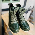 Sam Edelman Circus by  Women's Kascade Rain Boot Hunter Green Shiny size 7 Photo 12