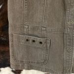 Christopher & Banks  Women Denim Vest Brown Sz L Cotton Blend Western Layering Photo 2