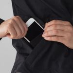 Lululemon  Effortless Jacket Black Size 2 | Water-Repellent | Rare 2017 Retired Photo 9