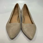 Franco Sarto vincenza cream tan block heel pumps womens sz 6 dressy professional Photo 1