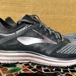 Brooks Revel Road Running Shoes Athletic Upper Lace Up Grey Rose Gold NWOT 8.5B Photo 2