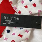 Free Press  Valentine’s Day heart print bralette NWT Photo 3