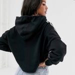 Adidas Originals adicolor cropped hoodie In Black Size Small Photo 7