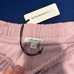 We Wore What NWT  High-Rise Pull On Sweat Shorts in Lilac Size Small Photo 6