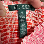 Ralph Lauren LRL Pink And Orange Tiered Ruffle Skirt XS Lined Flowy Cotton READ Photo 6