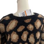 Michael Kors Animal Print Dark Camel Sweater Size Small NEW Photo 2