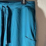 Women's Caribbean Blue (Teal) Mandala Scrub Pants Size T Photo 3