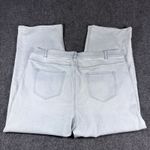 J.Jill Plus Size 20 Blue High Rise Full Leg Straight Jeans Zip Solid Photo 5