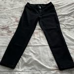Tahari Kelly black mid rise slimming skinny jeans, size 14W minimalist preppy Photo 8