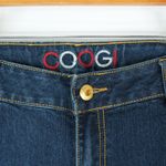 COOGI Vintage  Jeans Womens 18W (37x31) Blue Dark Wash Y2K Embroidered Photo 6