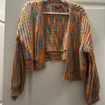 Blue Blush  Multicolor Cardigan Photo 0