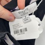 Busayo Collective Black Floral Cutout Tie Back Jumpsuit Size 2 Photo 2