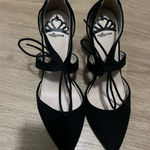 Target  Heels Black Velvet Photo 0