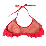 Victoria's Secret Victoria’s Secret Swim Neon Orange Ruffle Bikini Top Size Medium Photo 1