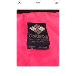 Columbia VINTAGE WOMEN'S size M BLACK NEON SKI COAT 80'S jacket Photo 4