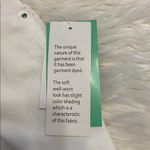 Cathy Daniels  100% cotton cropped pants white color  Drawstring Pants size XL Photo 3