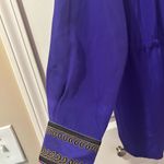 Bob Mackie Vintage  Vibrant Purple Silk Embroidered Jacket, Size M Photo 2