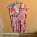 Lilly Pulitzer NWT  Arley Dress in Sun Sea Sand Resort White Photo 2