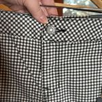 Artisan NY NWT  Black White Gingham Shorts Size 4 Photo 2