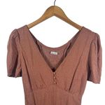 Abercrombie & Fitch Body Suite Women XS Babydoll Bust Short Sleeve Smocked Y2K Photo 2