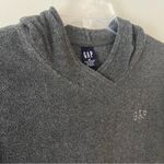 Gap  Women's Charcoal Gray Hoodie Medium Photo 3
