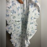 Laura Ashley EUC  Vtg Floral prairie English County Cottage Midi Dress S Photo 5