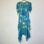 Tanya Taylor  Cosette Floral Ruffle Silk-Blend A-Line Handkerchief Dress size 4 Photo 5