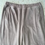 Barefoot Dreams Luxechic Knit Plush Velvet Jogger Faded Rose Medium Photo 4