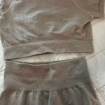 Beige Workout Set Tan Photo 2