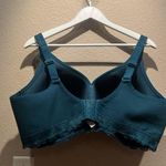 Cacique Lane Bryant Women's Teal Bra Size 46F or 46DDD Photo 5