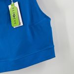 TASC Sculptive Crop Tank Size Large Adventure Blue NWT Pocket Cropped Athletic Photo 10