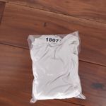 ASOS DESIGN White One Piece Swimsuit Knot Front Cutout One Shoulder Size US 4 Photo 4