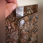 Chico's CHICO’S DESIGN SIZE 1.5 BEIGE BROWN Dress Pants 55% Linen 45% Cotton. Photo 14