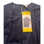 Ella Moss  Mood Indigo top sz Small NWT Photo 2