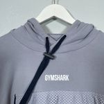 Gymshark Women S Lilac Purple Movement Mesh Cropped Hoodie Boxy Fit Athleisure Photo 3