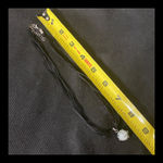 Vintage Sterling 925 Pendant Genuine Blue CELESTITE crystal with necklace. Gently warn & excellent condition. Measurements approximately 1/2” on stone. Beautiful stone from Africa back in 1972. Genuine Celestite crystal stone. Shades differ due to shadows versus light. Priced at as is condition. None smoking home. Don’t like my price make reasonable offer. Photo 4