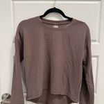 Calia by Carrie CALIA Women's Diamond Mesh Long Sleeve Shirt - Luxe Mauve Photo 4