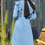 Denim Blue Maxi Dress Size 6 Photo 1