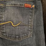 7 For All Mankind  Dark Blue Bootcut Jeans Photo 2