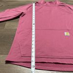 Carhartt Force Relaxed Fit Ling Sleeve Thumbhole Pullover Pink Size Small Photo 8
