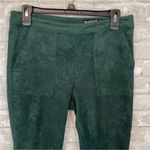 BLANK NYC Faux Suede Green Pants Photo 3
