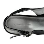 Banana Republic š¤ Leather Peep Toe Slingback Sandals Straw Espadrilles š¤ Black Photo 12