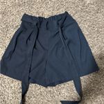 Max Studio  High Waist Tie Dress Shorts Photo 1