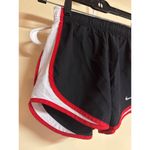 Nike Dri-Fit XS Womens Athletic Shorts Black/White/Red Photo 2