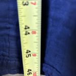 Kings Road Womens Dress Sz S Navy Blue Cotton Maxi Long Tiered Sleeveless Crepe Photo 6