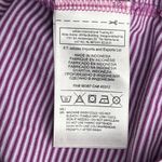 Adidas  Climalite Golf Purple White Striped Jacket Size Small Photo 2