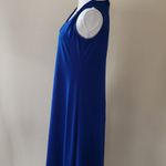 Joan Vass  royal blue tank dress size small Photo 2